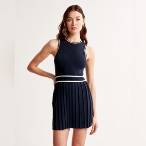 NWT Abercrombie Pleated Sweater Dress